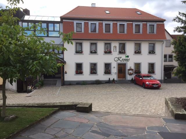 Hotel & Gaestehaus Krone Geiselwind Dış mekan fotoğraf